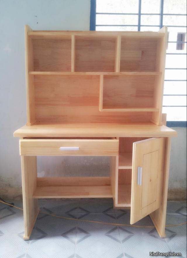 Bàn học kệ sách 02